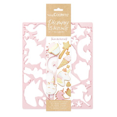 Plaque découpoir multi "Licorne" - ScrapCooking