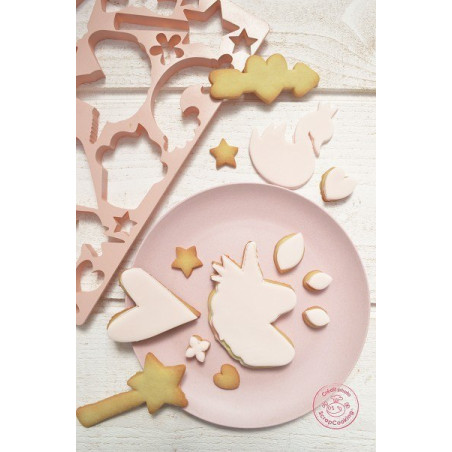 Plaque découpoir multi "Licorne" - ScrapCooking