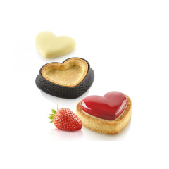 Kit Tarte Ring Amore 8cm - Silikomart Professional
