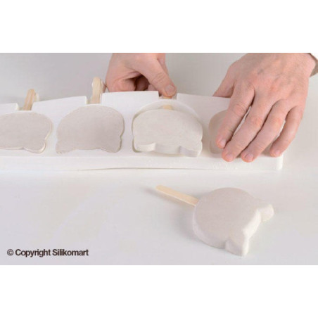 Moule silicone chat CAT - Silikomart Professional