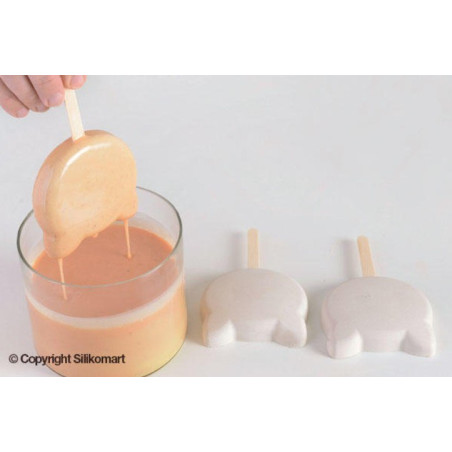 Moule silicone chat CAT - Silikomart Professional
