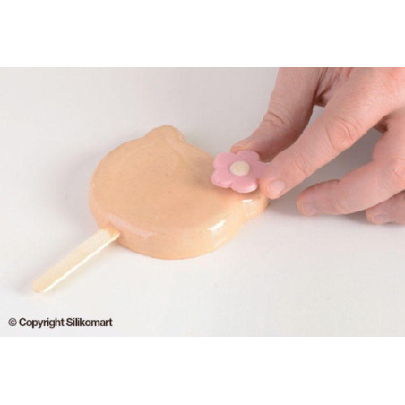 Moule silicone chat CAT - Silikomart Professional