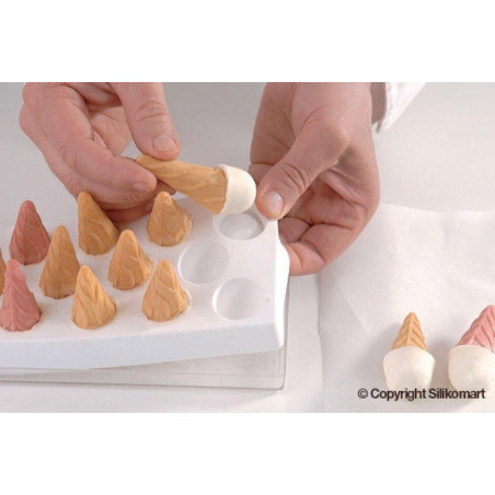 Moule silicone Fiamma x3 - Silikomart professional