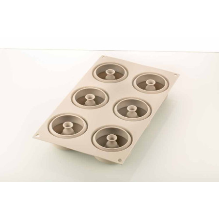 Moule silicone mini Arena 3D x6 - Silikomart