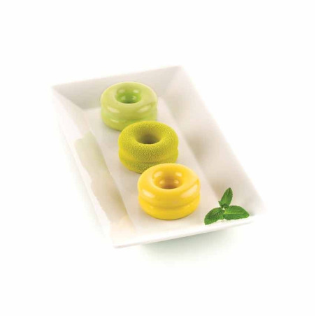 Moule silicone mini Arena 3D x6 - Silikomart