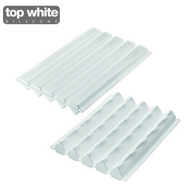 Moule silicone vague Flex Wave x5 - Silikomart