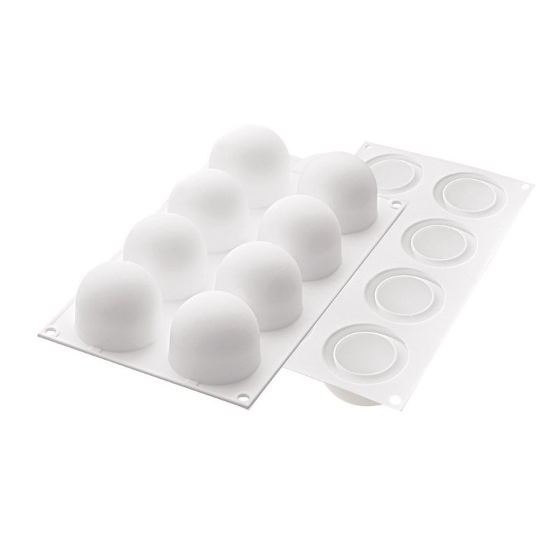 Moule sphère Truffes x8 - Ø 5,2 cm - Silikomart
