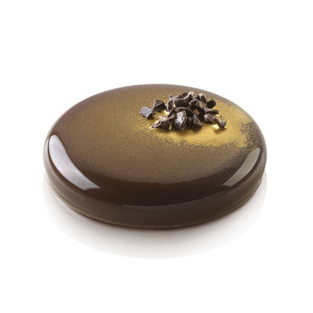 Moule décor rond 80ml x4 - Silikomart professional