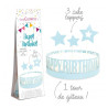 Déco gâteau Happy Birthday - ScrapCooking