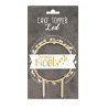 Cake Topper LED Joyeux Noël - ScrapCooking