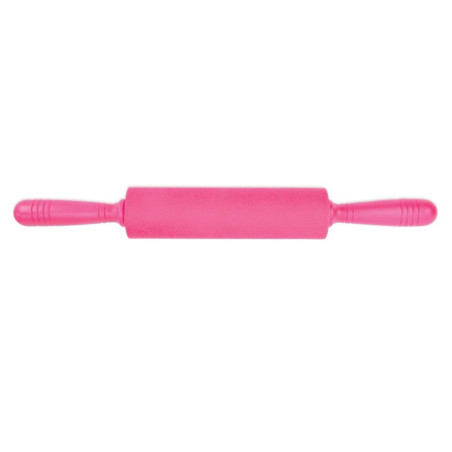 Rouleau à pâtisserie silicone rose - ScrapCooking