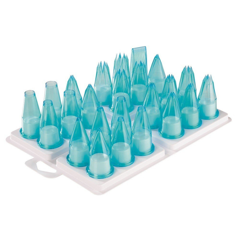 Boîte 24 douilles assorties pâtissier Kali
