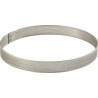 Cercle perforé inox 8cm H2cm