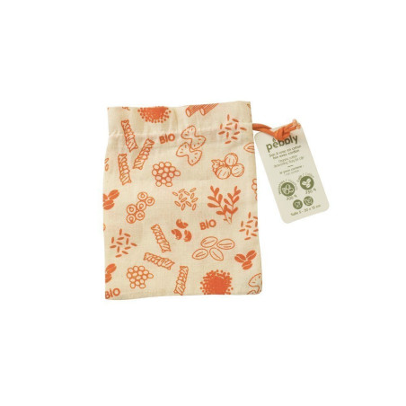 Sac à vrac coton bio 15x20cm - Pebbly