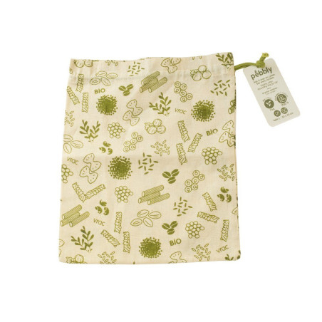 Sac à vrac coton bio 25x30cm - Pebbly
