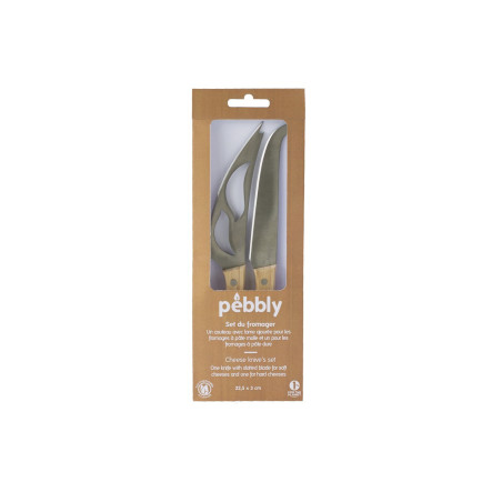 Couteau à fromage x2 - Pebbly
