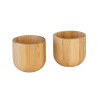 Set coquetier bambou x2 - Pebbly