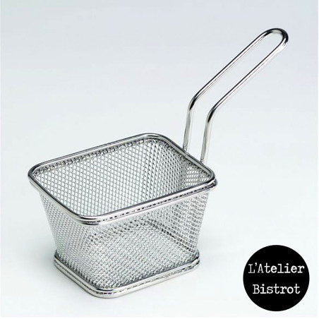 Panier à frites inox 1 portion - L'Atelier Bistrot