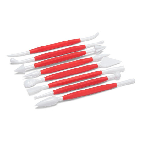 Outil pâte à sucre x8 - Patisse