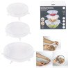 Couvercle extensible hermétique silicone x3 - Cook Concept