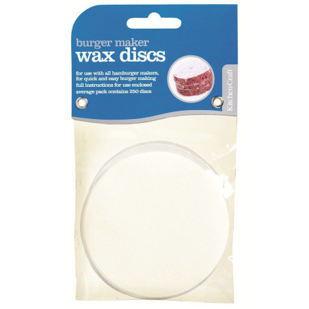 Disques pour presse a steak (x250) - Kitchen Craft