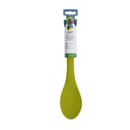 Cuillère silicone vert - Colourworks
