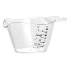 Tasse mesureur 60ml ou 2oz plastique - Chevalier