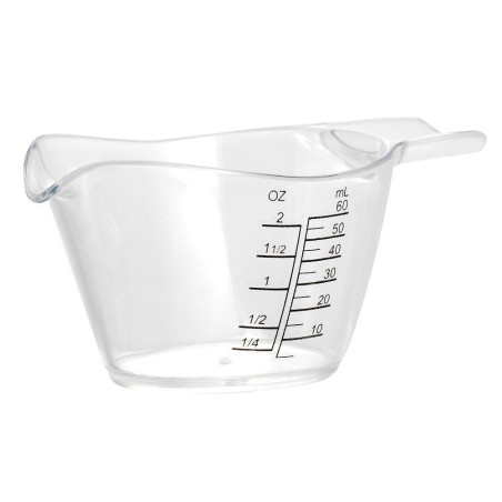 Tasse mesureur 60ml ou 2oz plastique - Chevalier