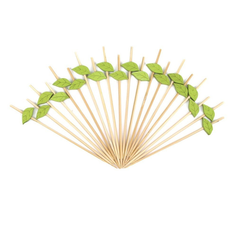 Pique apéritif fruits ou feuilles x20 - Cook Concept