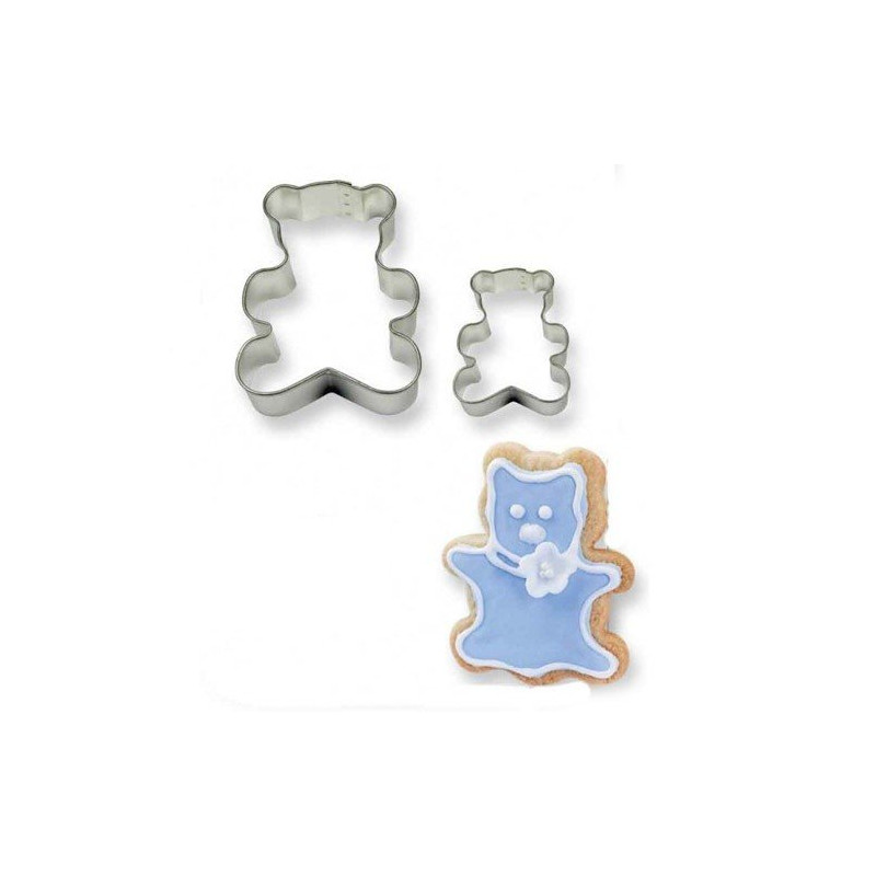 Emporte-pièce ourson x2 - PME