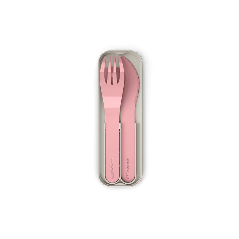 Couverts MB Pocket Color Rose Blush - Monbento