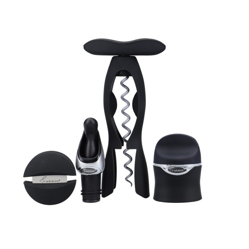 Coffret tire-bouchon et vin - Rabbit