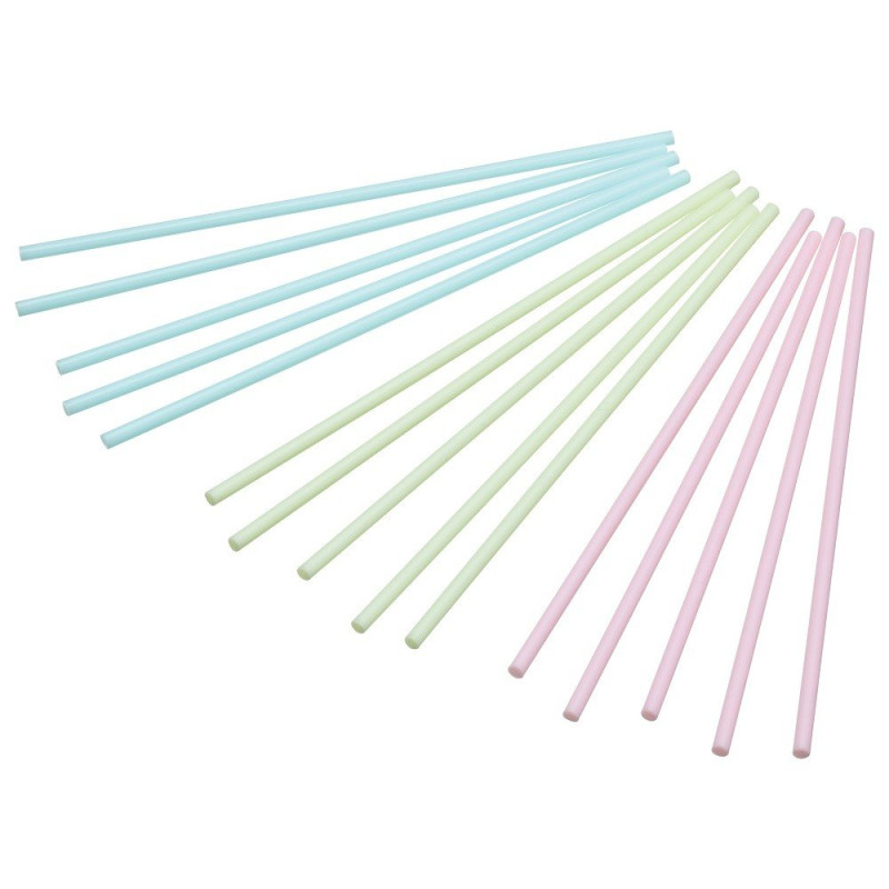Bâtonnet sucette coloré 15cm x60 - Sweetly Does It