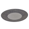 Assiette plate 26,5cm Poivre Arborescence - Revol