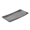 Assiette rectangle 30cm Poivre Arborescence - Revol