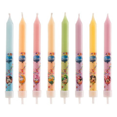 Bougie anniversaire Mickey x8