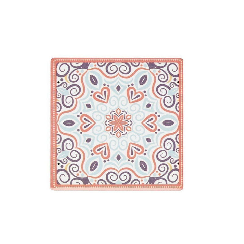 Dessous de verre Fleurs Terracotta - Kitchen Craft