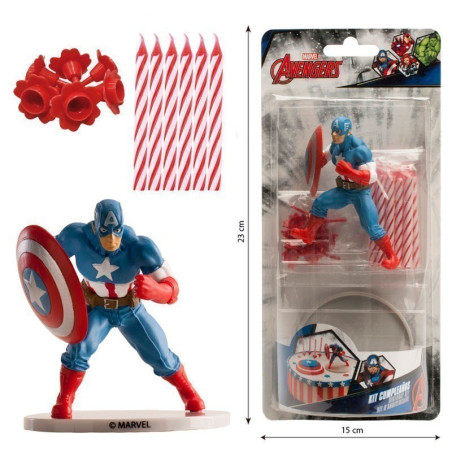 Kit décoration Captain America - DeKora