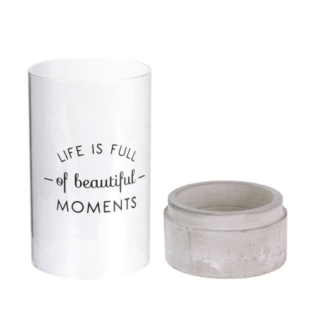 Photophore ciment - Home Deco Factory