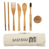 Set couverts repas bambou Bam Bam - Cookut