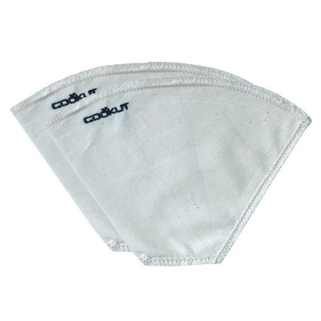Filtre à café coton COFI x2 - Cookut