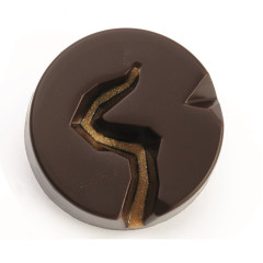 Moule chocolat rond Abyss - Pavoni Italia