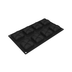 Moule silicone Rock x8 - Pavoni Italia