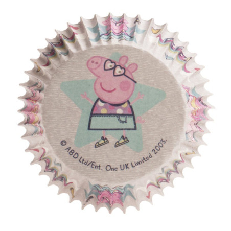 Caissette cupcake Peppa Pig x25