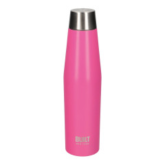 Gourde de sport inox rose fuschia 540 ml - Built