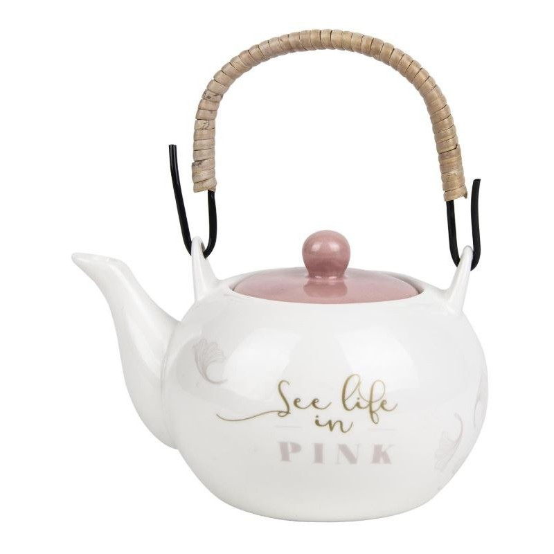 Théière en porcelaine Ginko - Home Deco Factory