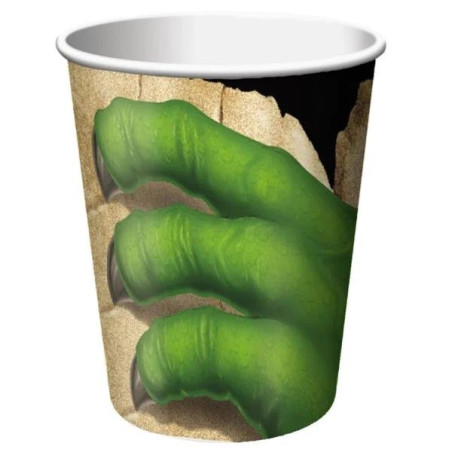 Gobelet jetable Dinosaure x8 - Anniversary House