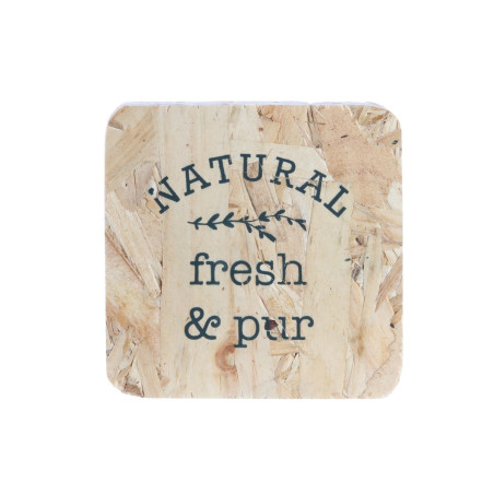 Dessous de verre en bois x4 - Home Deco Factory
