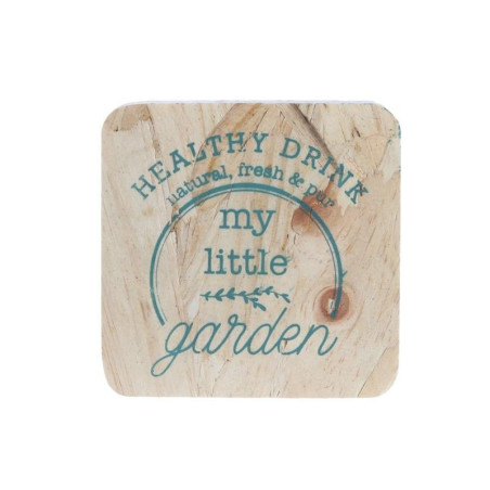 Dessous de verre en bois x4 - Home Deco Factory
