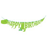 Guirlande Bon Anniversaire Dinosaure - Anniversary House